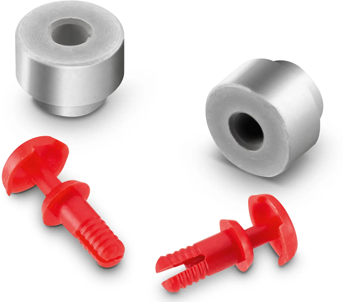 Supporto con rivetto a scatto in Nylon Wurth Elektronik, H. 4.5mm, Ø foro PCB 2.5mm