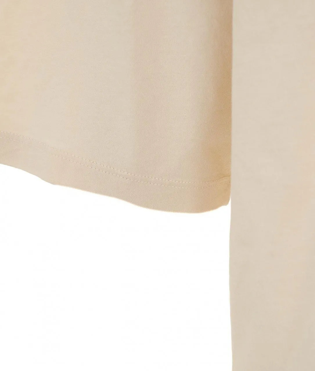 T-hirt overize crema crema