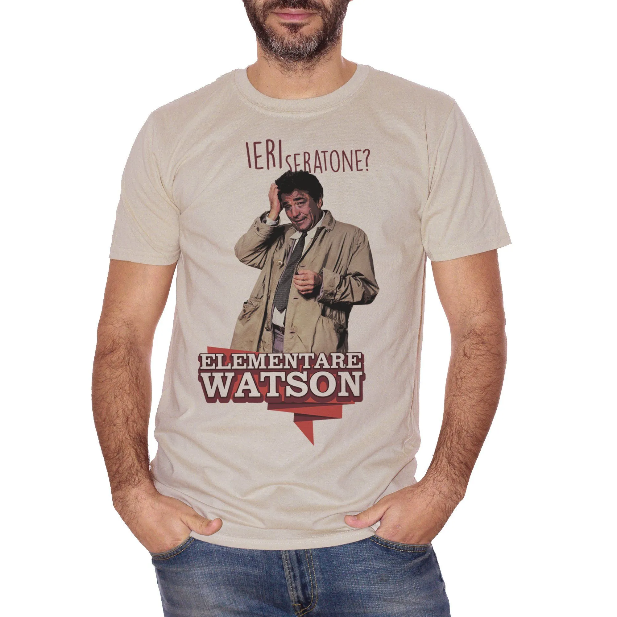 T-Shirt Colombo Hanngover Divertente - FILM