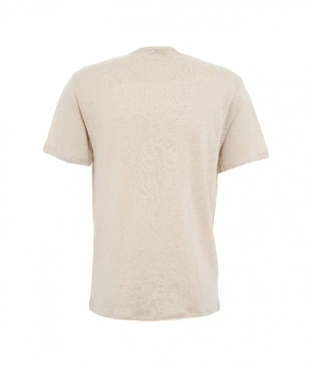 T-Shirt di lino crea crema