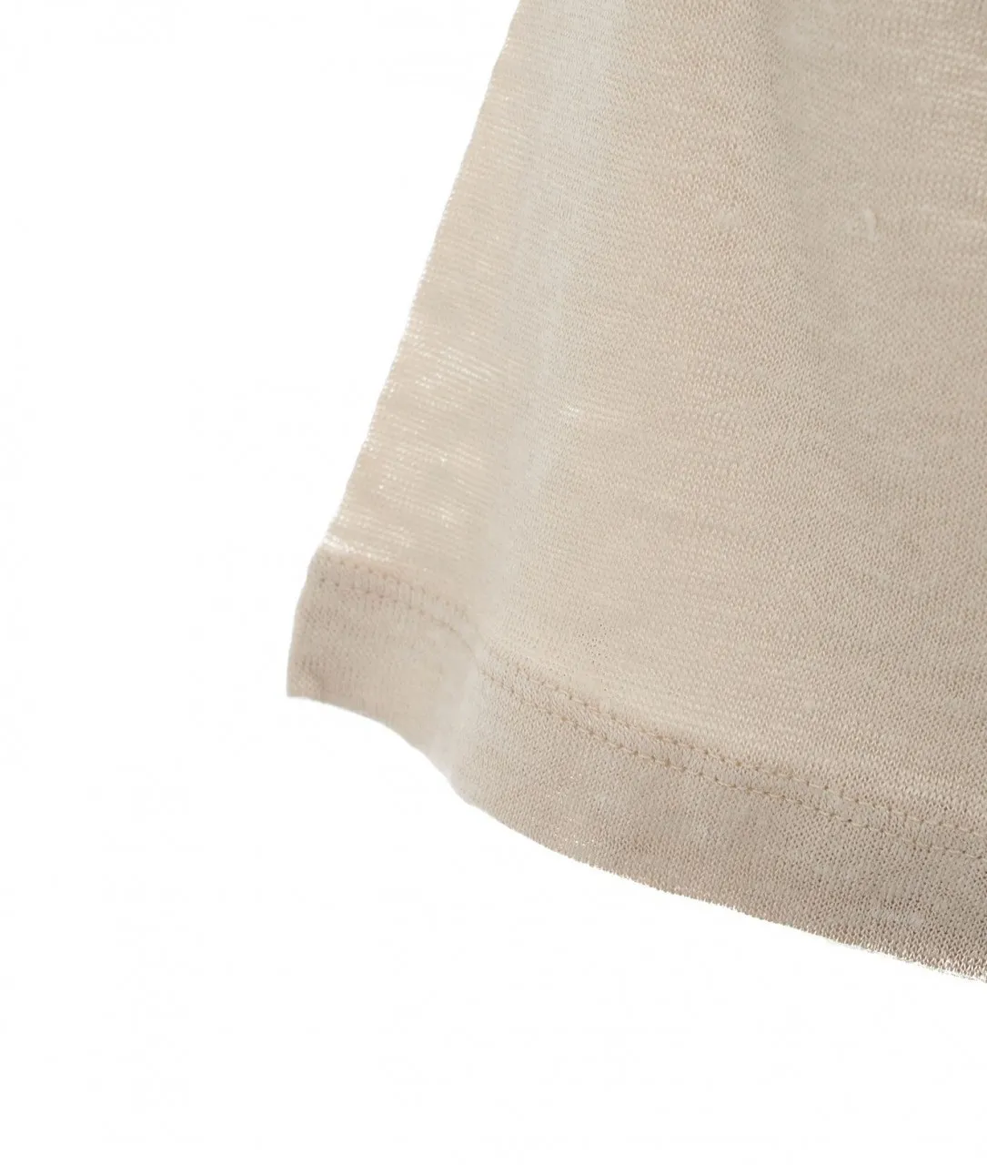 T-Shirt di lino crea crema