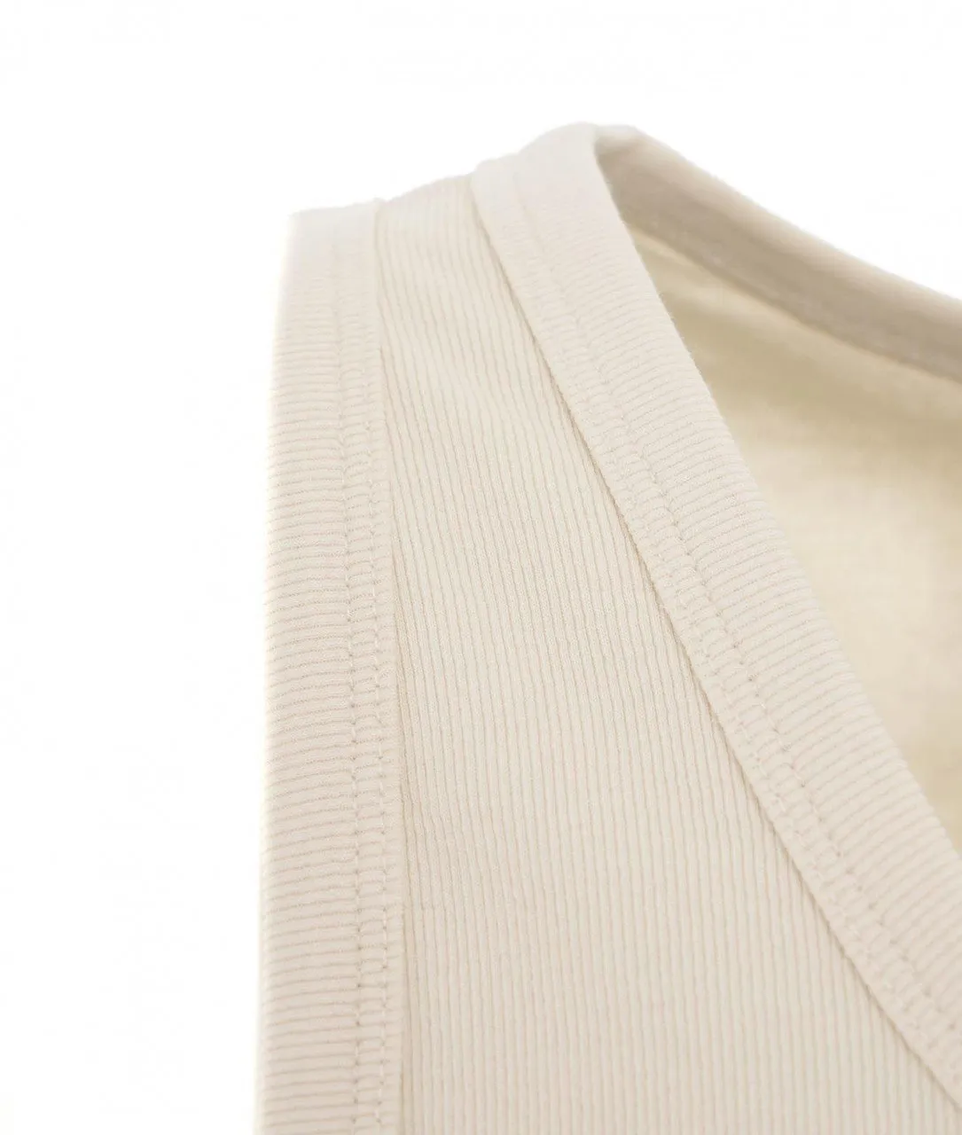 Tank top crema crema