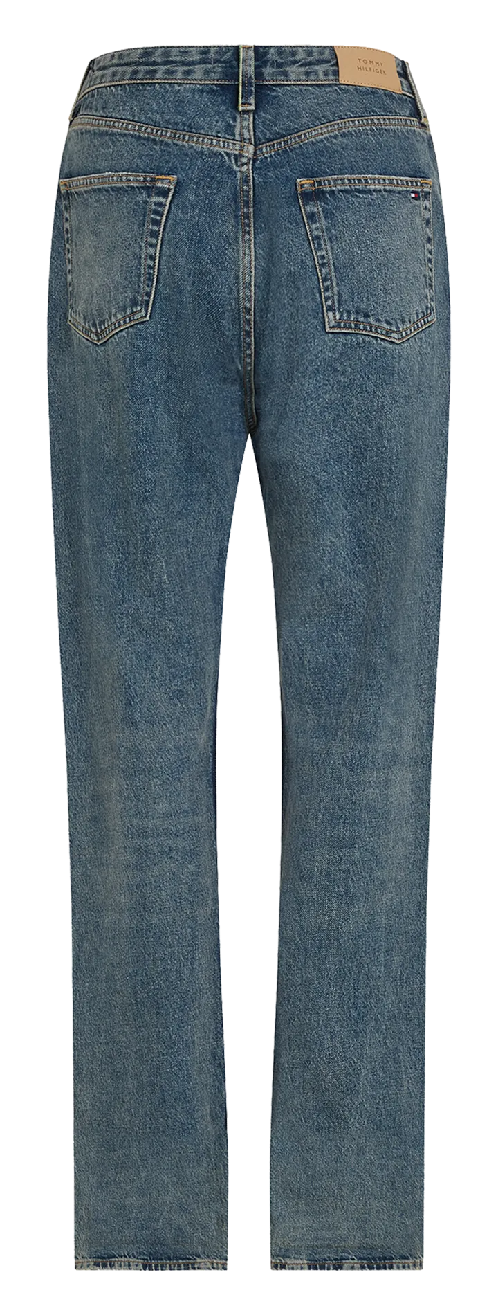  TOMMY HILFIGER   Jeans dritti casual in cotone riciclato | Blu