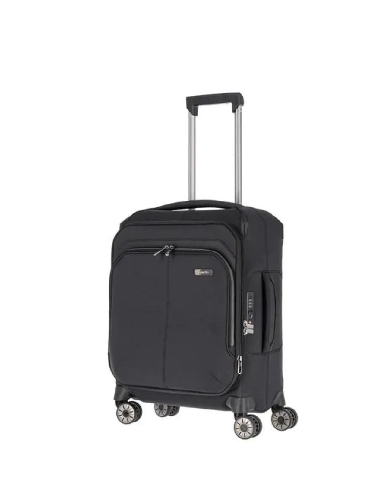 Travelite - Trolley cabina in nylon riciclato espandibile 4 ruote 55 cm Priima | Studioarch.com