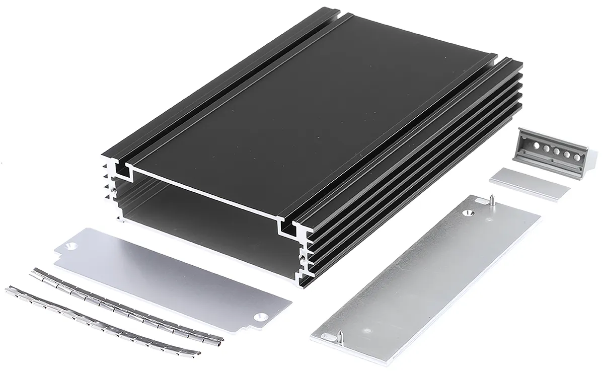 Unità a innesto nVent SCHROFF 3U 32 x 108.4 x 167mm, in Alluminio, ventilato, col.