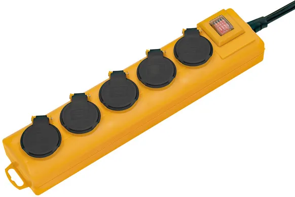 Unità di distribuzione brennenstuhl a 5 prese, lunghezza cavo 2m, 230 V, 16A