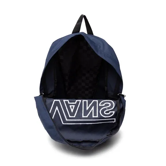 Vans Zaino per la scuola o tempo libero MN Old Skool Drop V Backpack VN0A5KHPLKZ1 navy-white