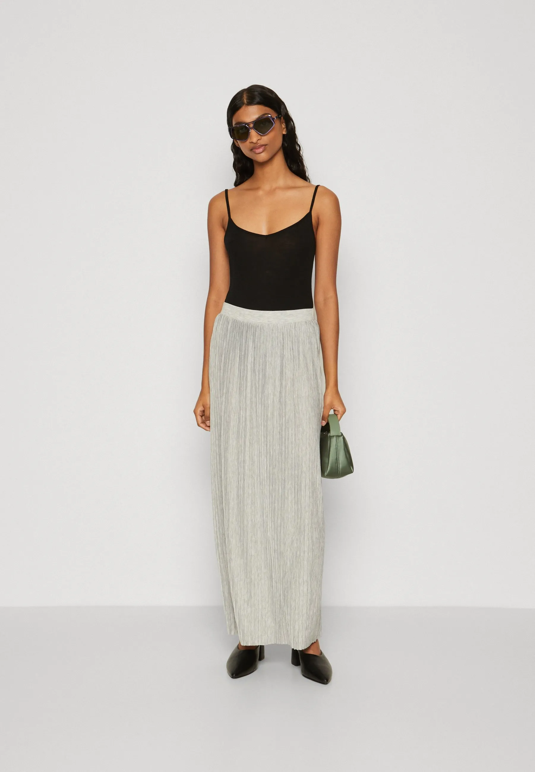 VMMILLE SKIRT - Gonna a pieghe