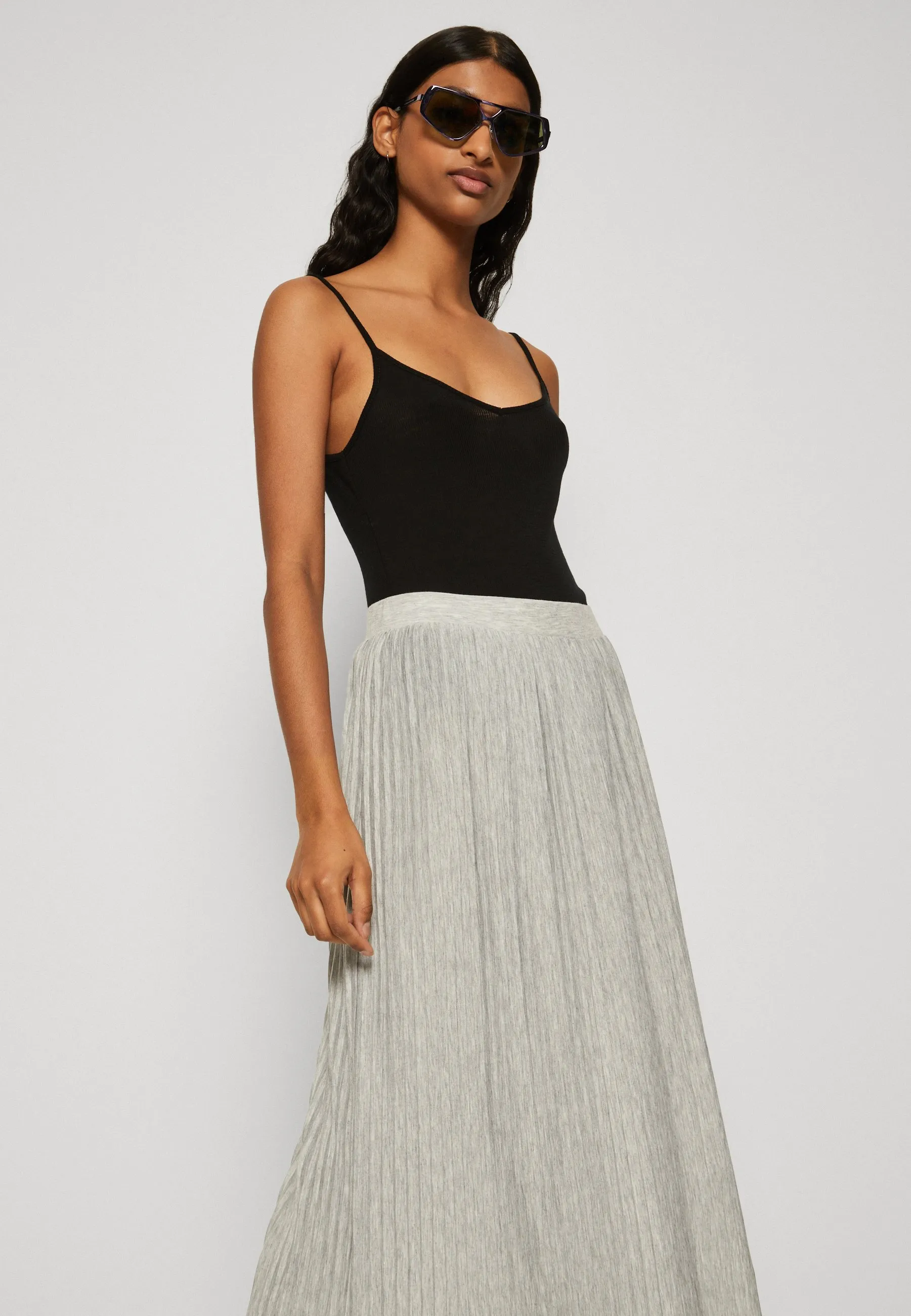 VMMILLE SKIRT - Gonna a pieghe