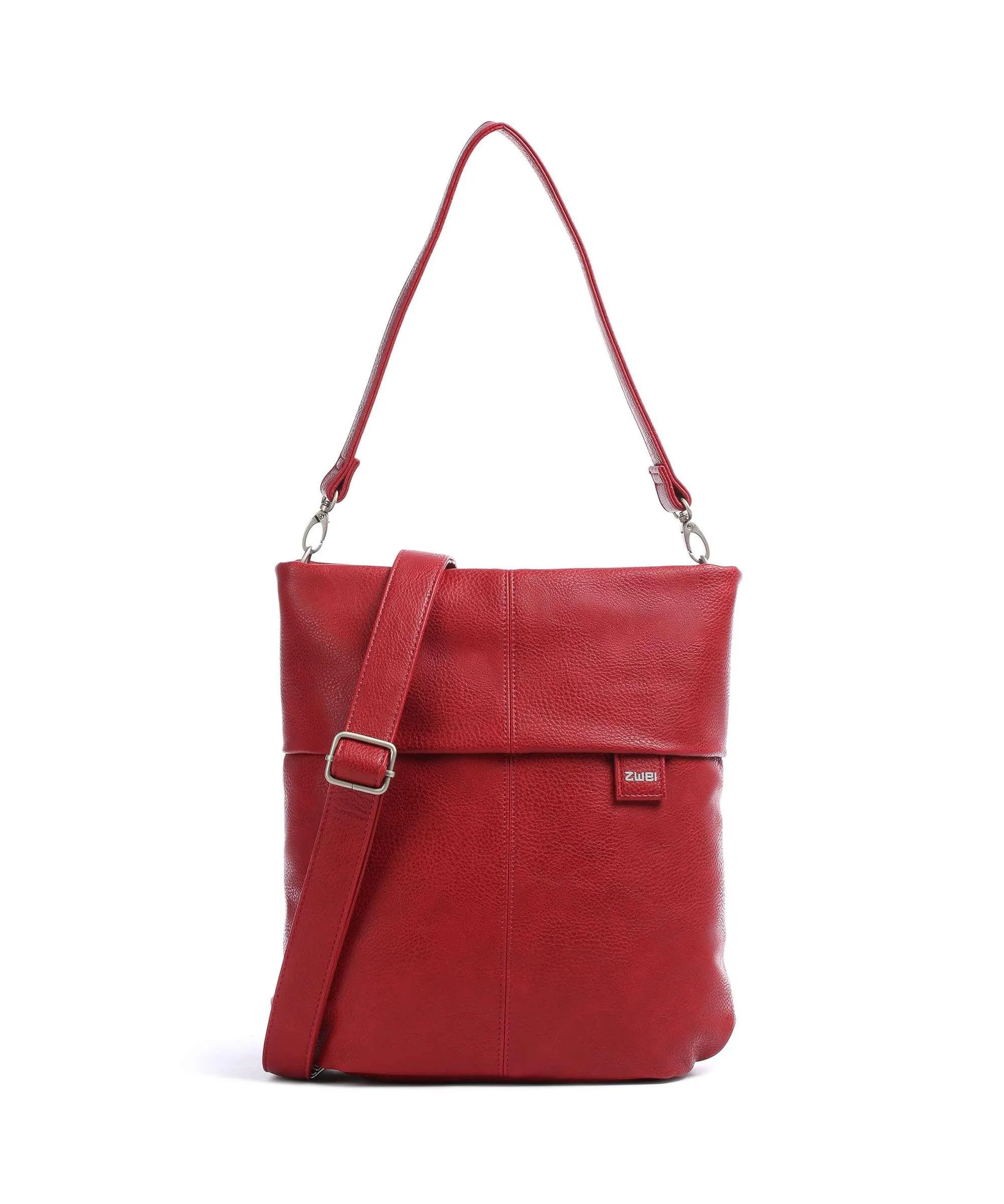  Zwei Mademoiselle.M M12 Borsa hobo pelle sintetica rosso scuro  